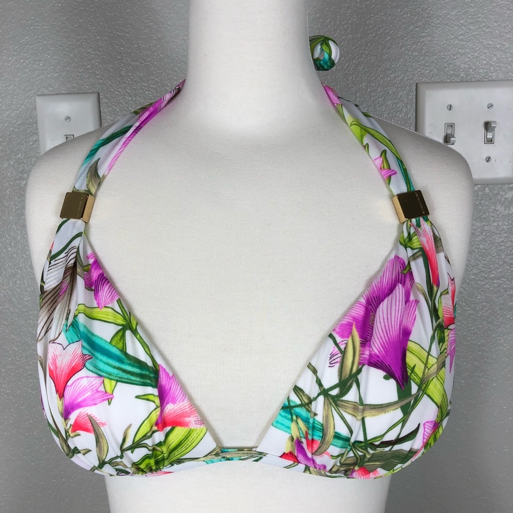 Victoria’s Secret 🌸 Floral Bikini Swim Top M